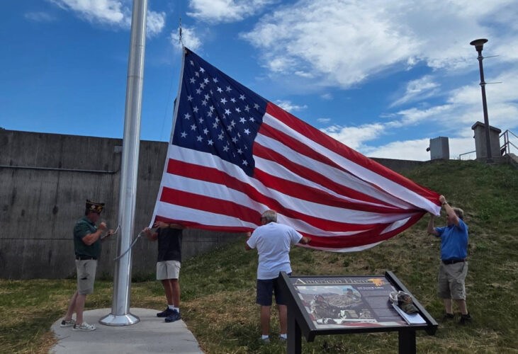 Proud Moment: VFW dedicates flag in city this Fourth of July